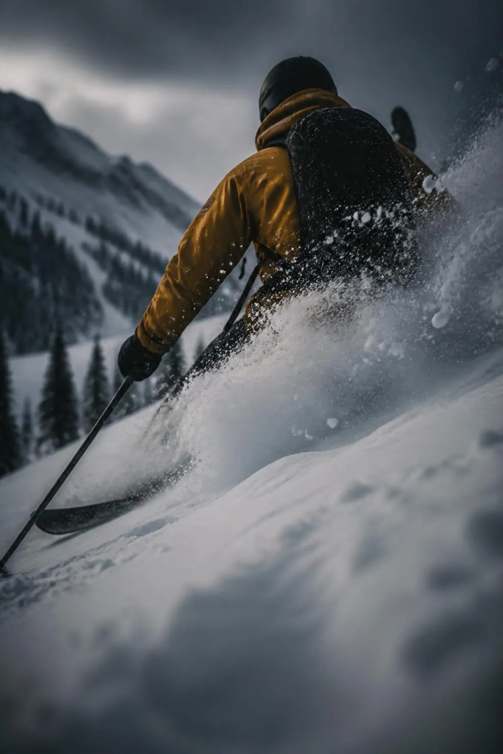 Analyse vidéo d'un skieur en virage